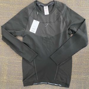 Gymshark Men’s Onyx Long Sleeve T Shirt